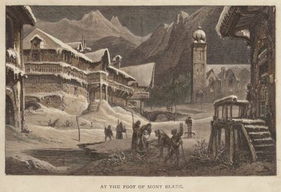 At the Foot of Mont Blanc by English School