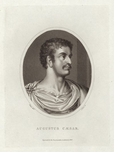 Augustus Caesar by English School
