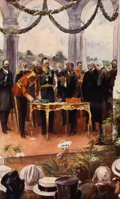 Australian Commonwealth, Signing Deed of Federation by English School