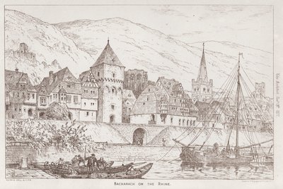 Bacharach on the Rhine by English School