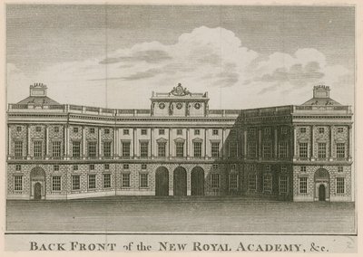 Back Front of the New Royal Academy by English School