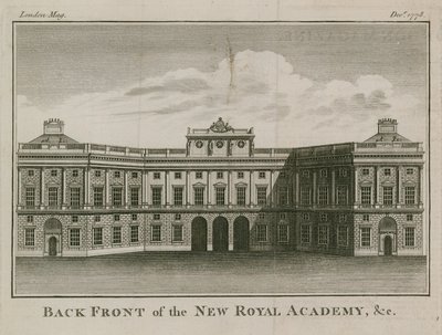 Back front of the new Royal Academy by English School