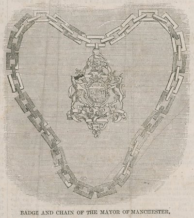 Badge and Chain of the Mayor of Manchester by English School