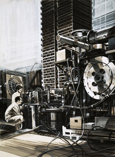 Banks of Capacitors Needed to Ignite Plasma in Electro-Magnetic Chambers by English School