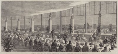 Banquet given at the Crystal Palace by Sir Joseph and Lady Paxton by English School