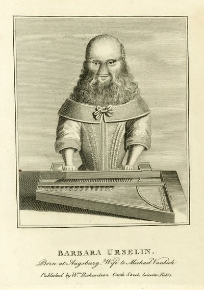 Barbara Urselin by English School