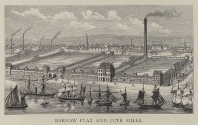 Barrow Flax and Jute Mills by English School