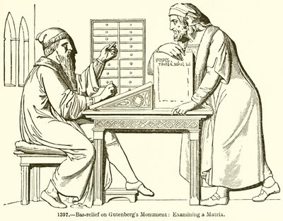 Bas-Relief on Gutenberg