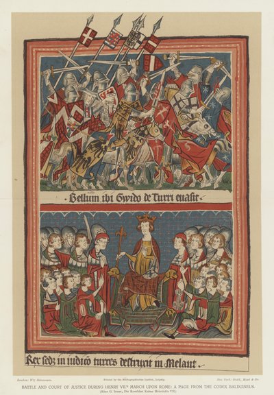 Battle and Court of Justice During Henry VII