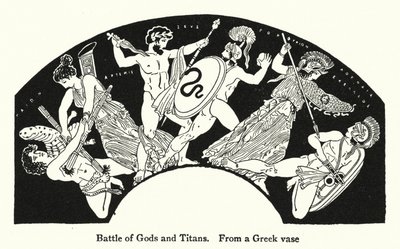 Battle of Gods and Titans by English School