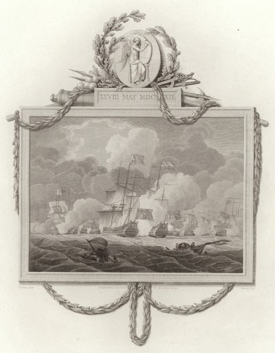Battle of Solebay, 28 May 1672 by English School