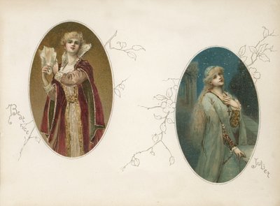 Beatrice and Juliet by English School