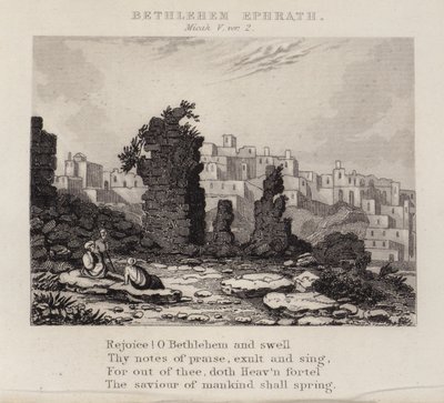 Bethlehem Ephrath, Micah V, ver 2 by English School
