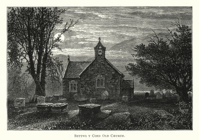 Bettws y Coed Old Church by English School