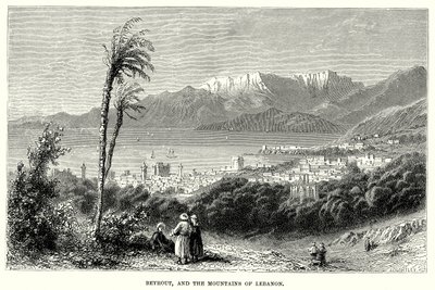 Beyrout and the Mountains of Lebanon by English School