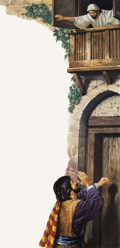 Biblical Scene by English School