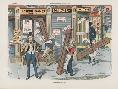 Birmingham, 1907 by English School