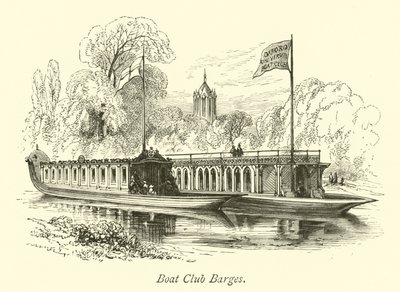 Boat Club Barges by English School