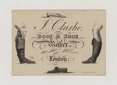 Boot and Shoemaker, J Clarke by English School