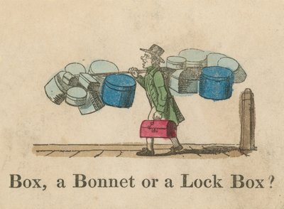 Box, a Bonnet or a Lock Box? by English School