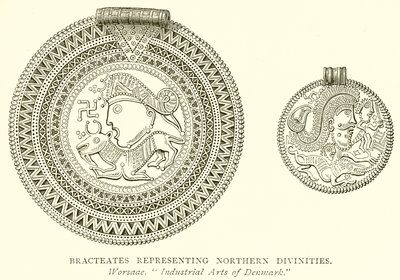 Bracteates Representing Northern Divinities by English School