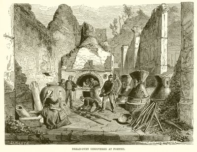 Bread-Oven Discovered at Pompeii by English School