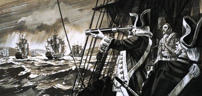 Britain lost Minorca when a fleet of French ships fled into the sanctuary of Mahon harbour by English School