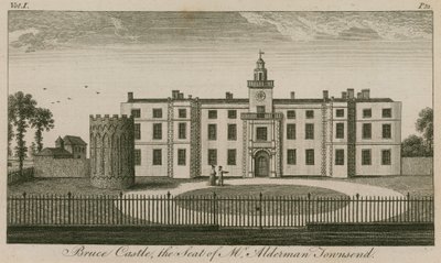 Bruce Castle, Tottenham, London, the Seat of Mr Alderman Townsend by English School