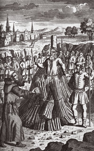 Burning Martyrs, Illustration from 