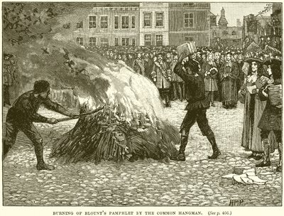 Burning of Blount