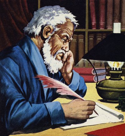 Burton later became a writer and translator of note by English School