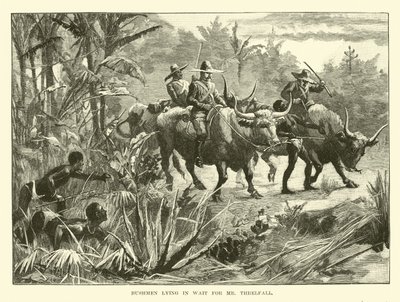 Bushmen Lying in Wait for Mr Threlfall by English School
