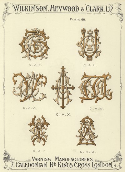 CAT, CAU, CAV, CAX, CAW, CAY, CAZ by English School