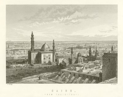 Cairo, from the Citadel by English School