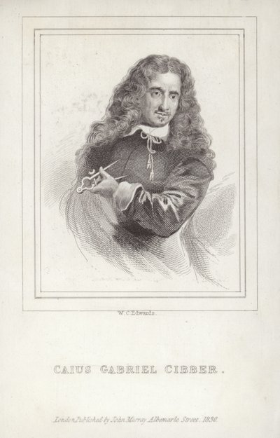 Caius Gabriel Cibber by English School
