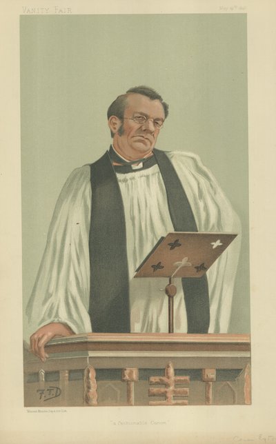 Canon Robert Eyton by English School