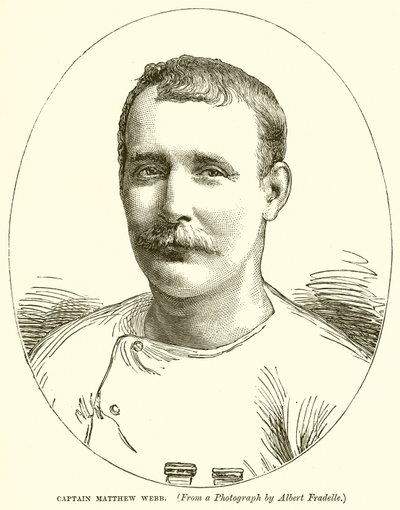 Captain Matthew Webb by English School