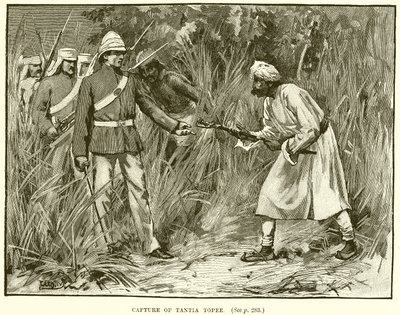 Capture of Tantia Topee by English School