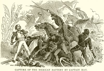 Capture of the Mexican Battery by Captain May by English School