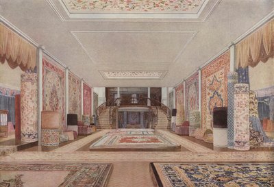 Carpet Showroom at Williamson and Cole by English School