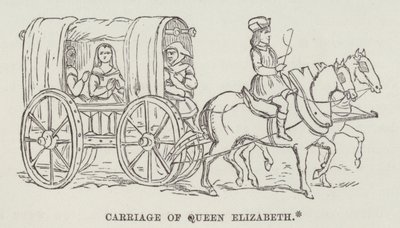 Carriage of Queen Elizabeth by English School