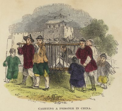Carrying a Prisoner in China by English School