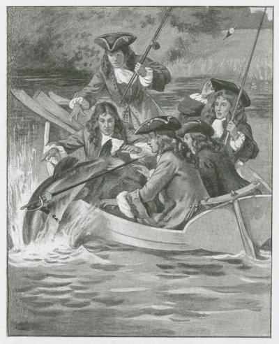 Carrying with Him the Belt and Sword of the Squire by English School
