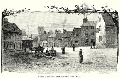 Castle Street, Melbourne, England by English School