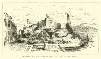 Castle at Porto Ferrajo, the Capital of Elba by English School