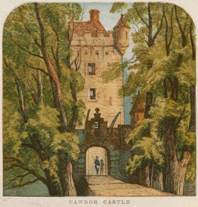 Cawdor Castle by English School