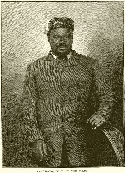 Cetewayo, King of the Zulus by English School