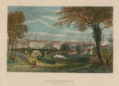 Chalk Farm Bridge, London by English School