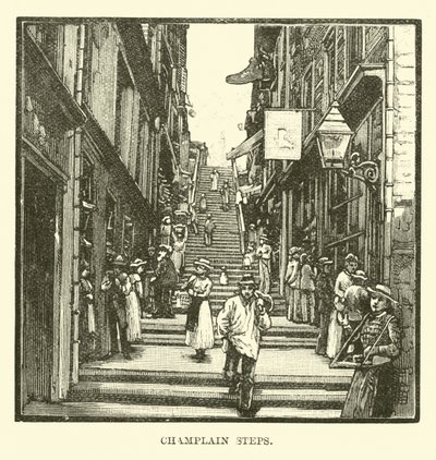 Champlain Steps by English School