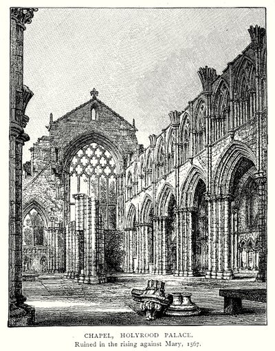 Chapel, Holyrood Palace by English School